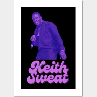 Keith sweat\\retro fan art Posters and Art